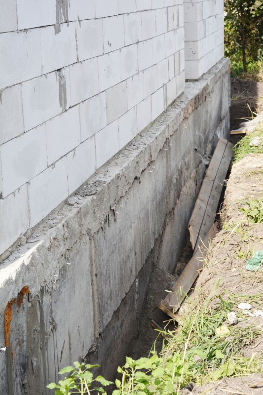 Foundation Stone Repointing
